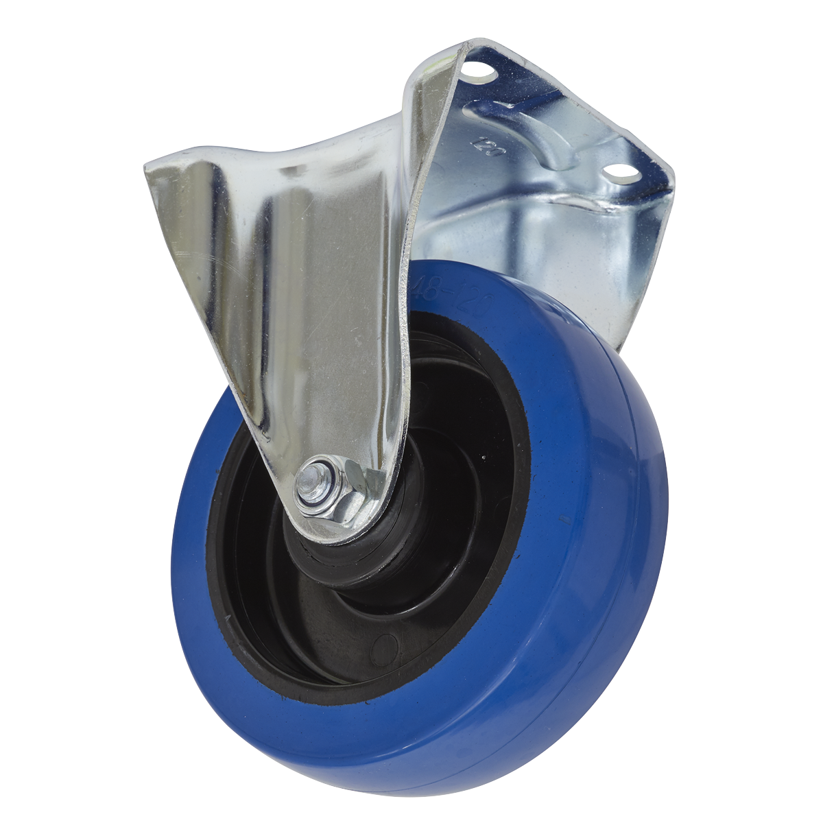 160mm Castor Wheel with Fixed Plate SCW3160FP