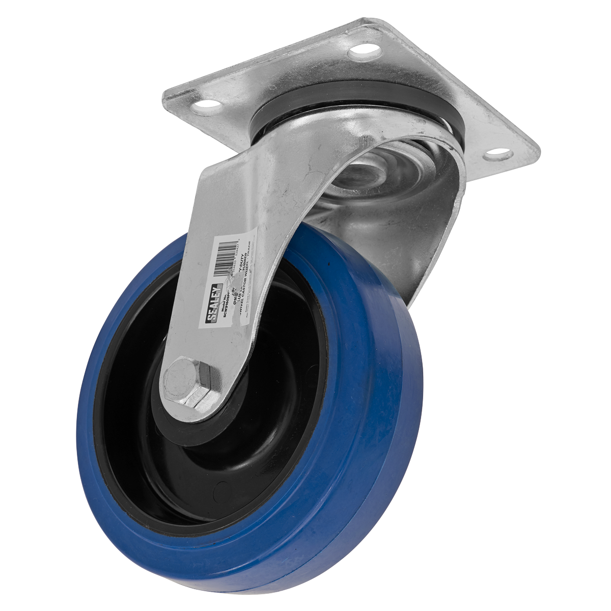 160mm Castor Wheel with Swivel Plate SCW3160SPEM