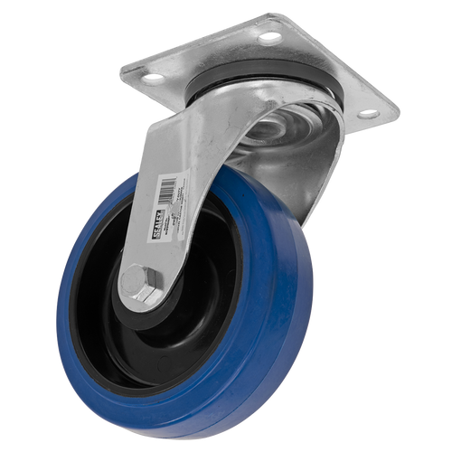 160mm Castor Wheel with Swivel Plate SCW3160SPEM