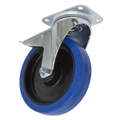 200mm Castor Wheel with Swivel Plate & Total Lock SCW3200SPL