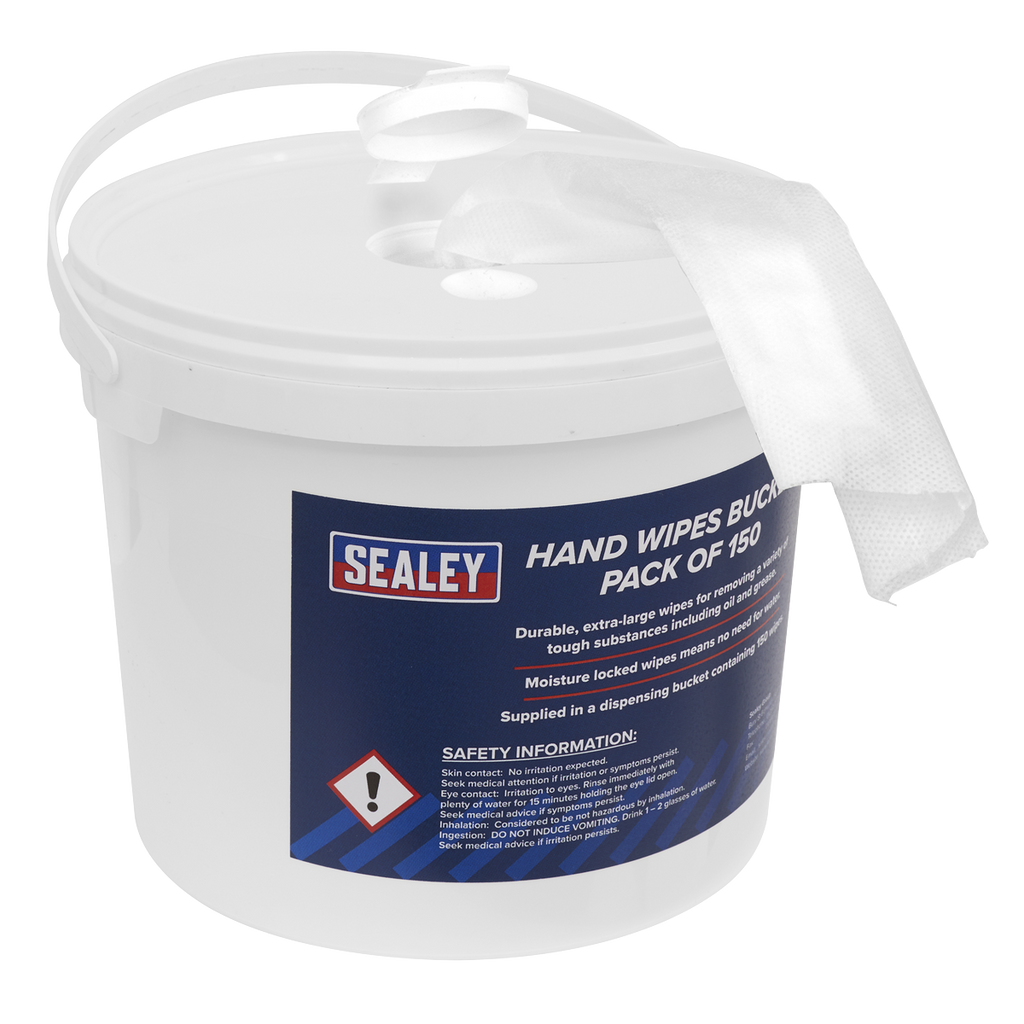 Hand Wipes Bucket - Pack of 150 SCW3