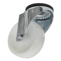 100mm Castor Wheel with Swivel Bolt Hole SCW4100SB