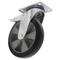 152mm Castor Wheel with Swivel Plate & Total Lock SCW5152SPLEM