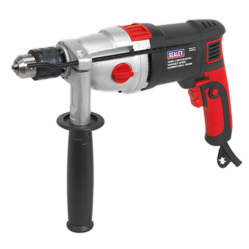 13mm 2 Mechanical Plus Variable Speed Hammer Drill 1050W/230V SD1000