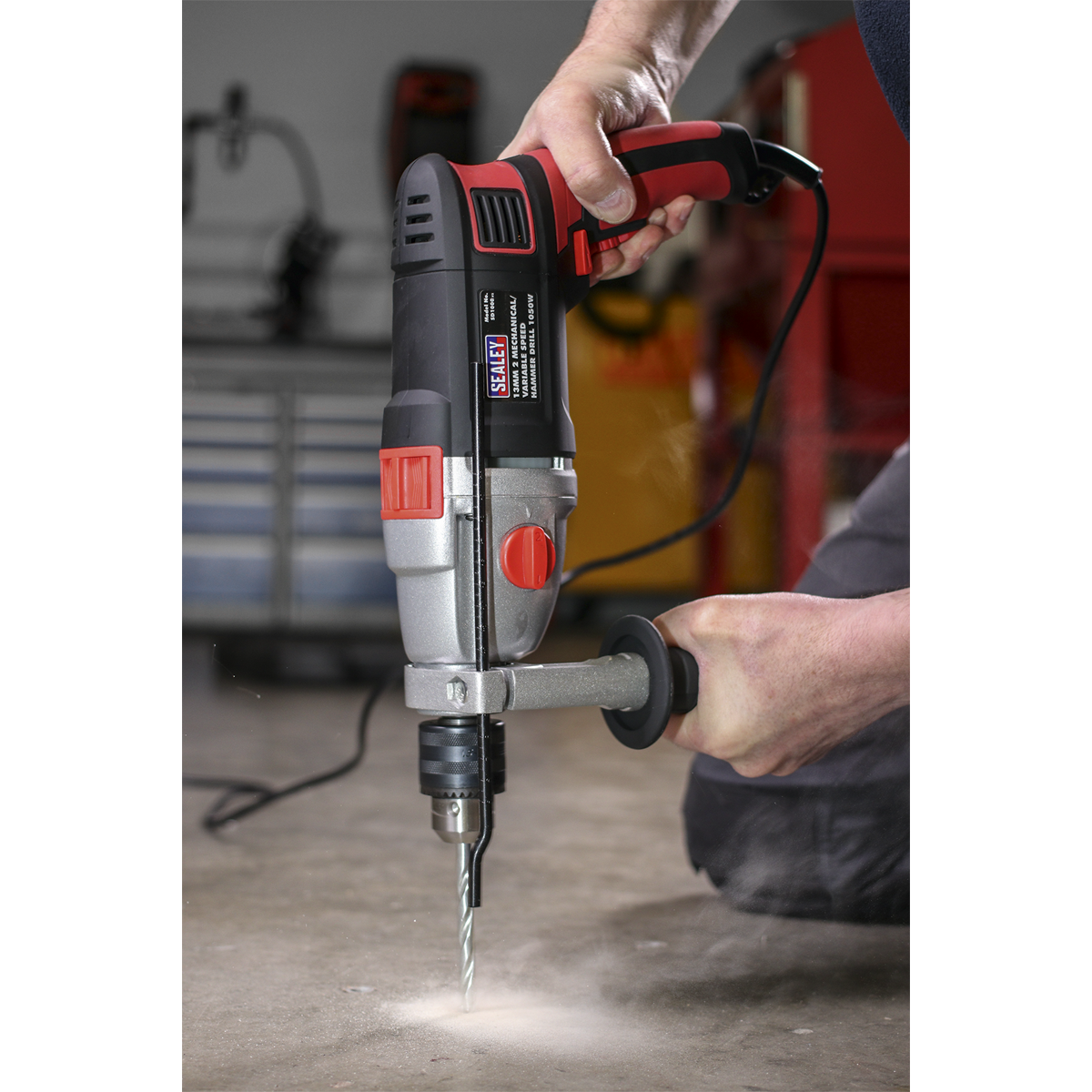 13mm 2 Mechanical Plus Variable Speed Hammer Drill 1050W/230V SD1000