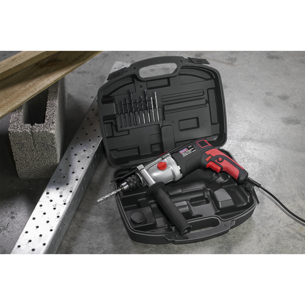 13mm 2 Mechanical Plus Variable Speed Hammer Drill 1050W/230V SD1000