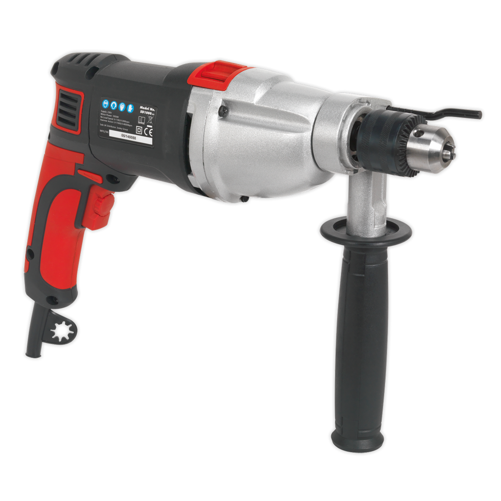 13mm 2 Mechanical Plus Variable Speed Hammer Drill 1050W/230V SD1000