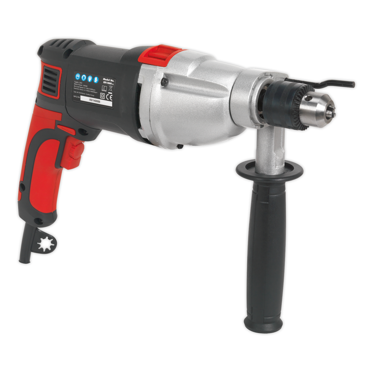 13mm 2 Mechanical Plus Variable Speed Hammer Drill 1050W/230V SD1000