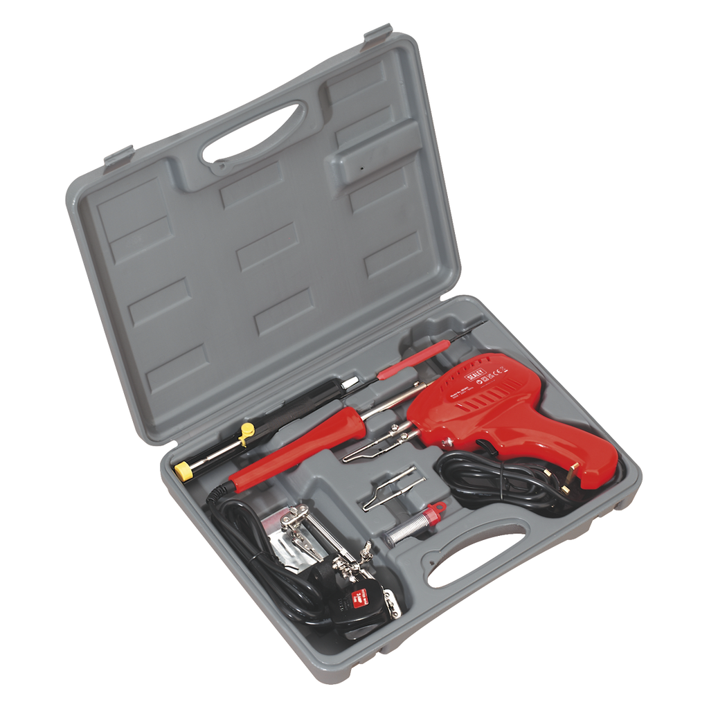 Soldering Gun/Iron Kit 230V 8pc SD300K