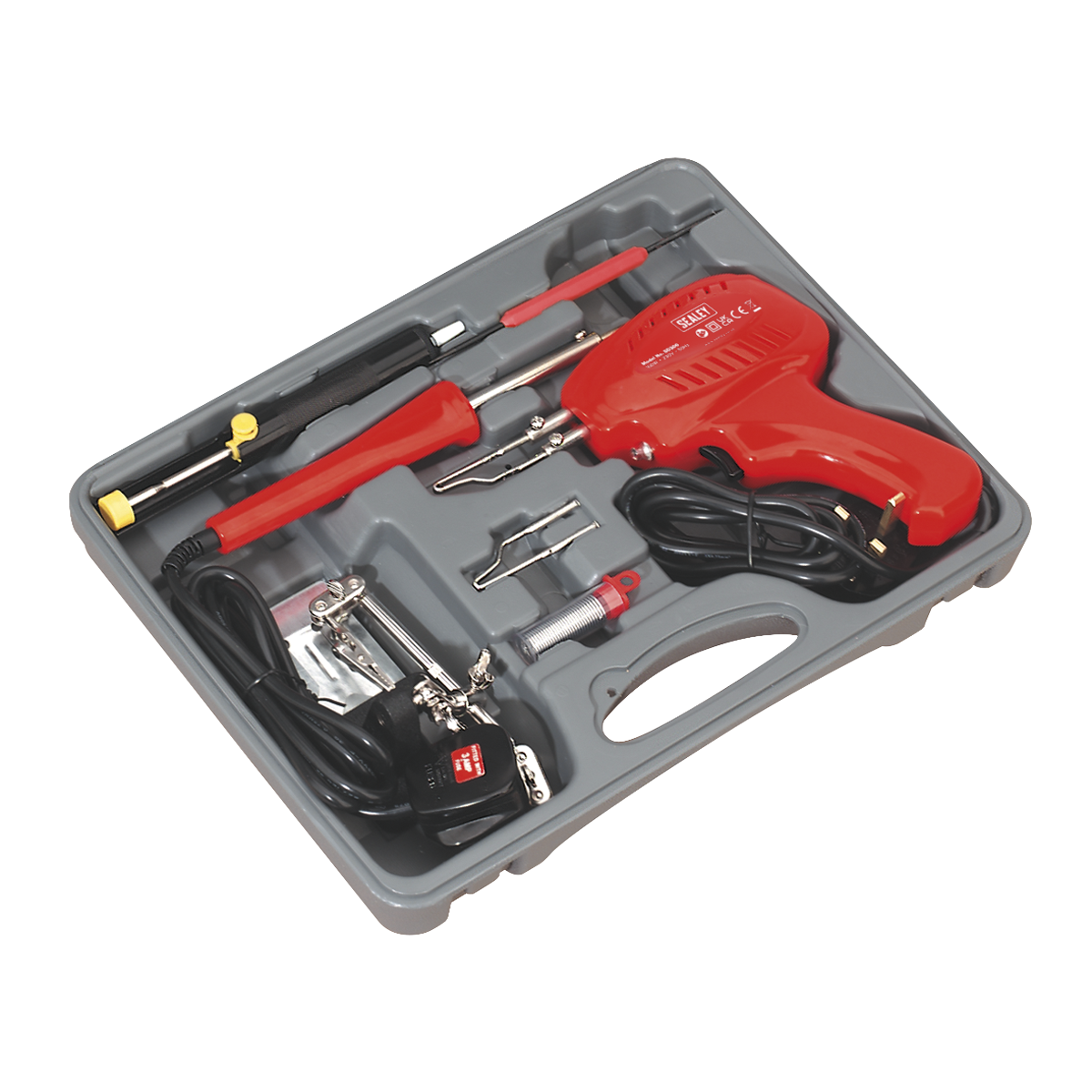 Soldering Gun/Iron Kit 230V 8pc SD300K