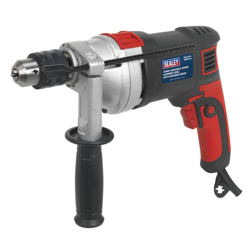 13mm Variable Speed Hammer Drill with Reverse 850W/230V SD800