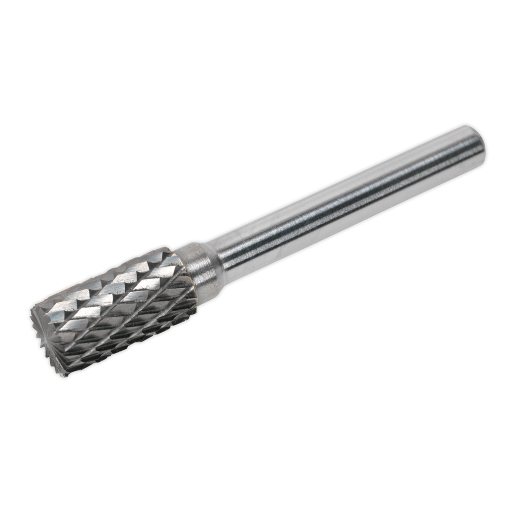 Cylindrical Front End Cut Tungsten Carbide Rotary Burr 10mm SDB01