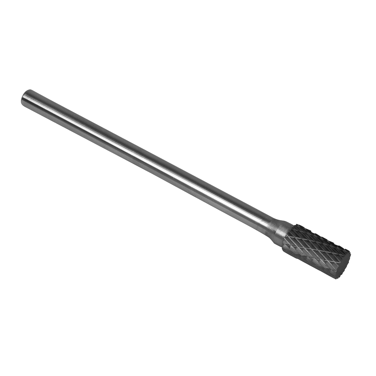 Extra-Long Cylindrical Front End Cut Tungsten Carbide Rotary Burr 10mm SDB01XL