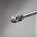 Extra-Long Cylindrical Ball Nose Tungsten Carbide Rotary Burr 10mm SDB02XL