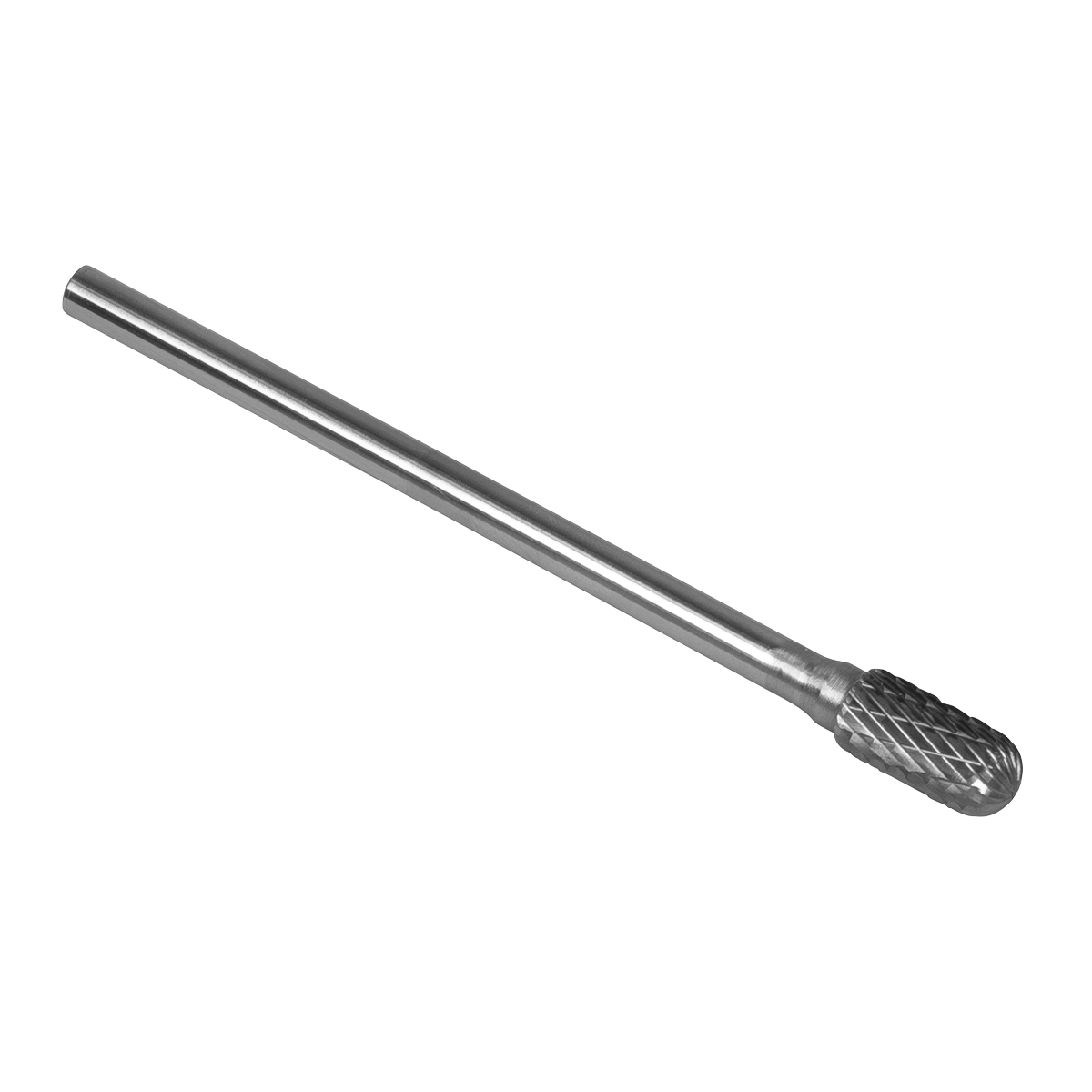 Extra-Long Cylindrical Ball Nose Tungsten Carbide Rotary Burr 10mm SDB02XL