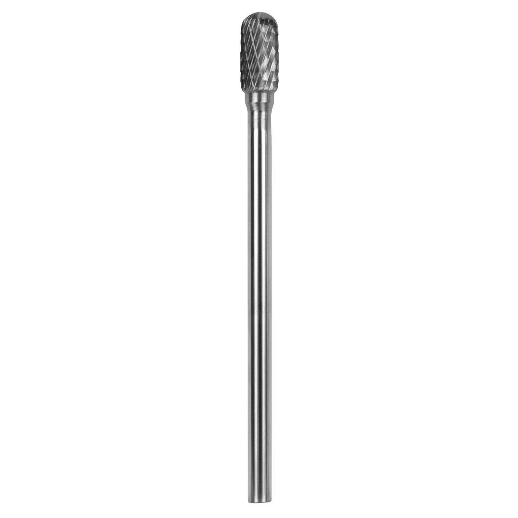 Extra-Long Cylindrical Ball Nose Tungsten Carbide Rotary Burr 10mm SDB02XL