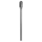 Extra-Long Cylindrical Ball Nose Tungsten Carbide Rotary Burr 10mm SDB02XL