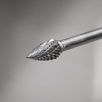 Extra-Long Arc Pointed Nose Tungsten Carbide Rotary Burr 10mm SDB03XL