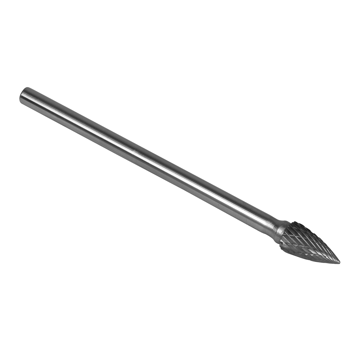 Extra-Long Arc Pointed Nose Tungsten Carbide Rotary Burr 10mm SDB03XL