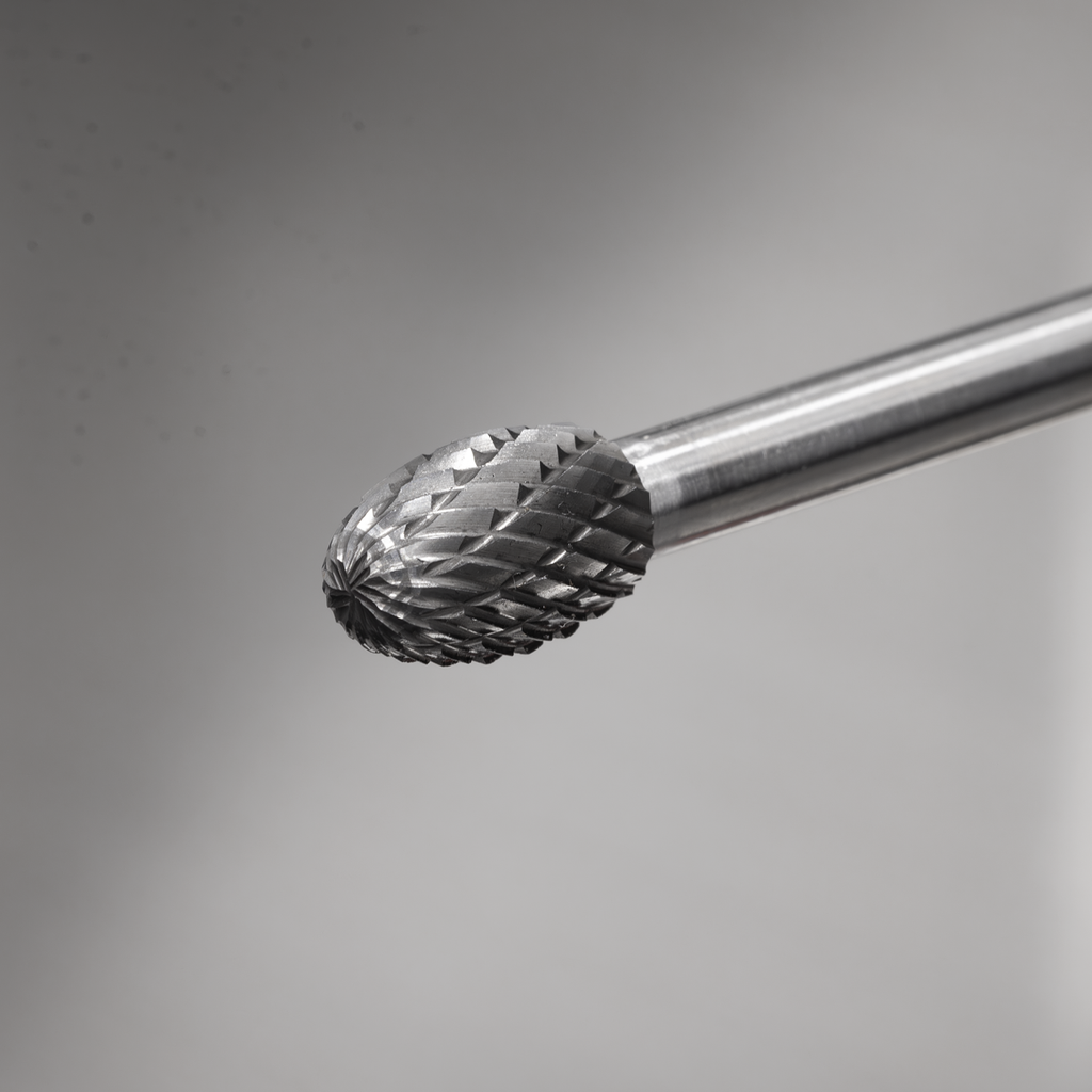 Extra-Long Oval Tungsten Carbide Rotary Burr 10mm SDB04XL