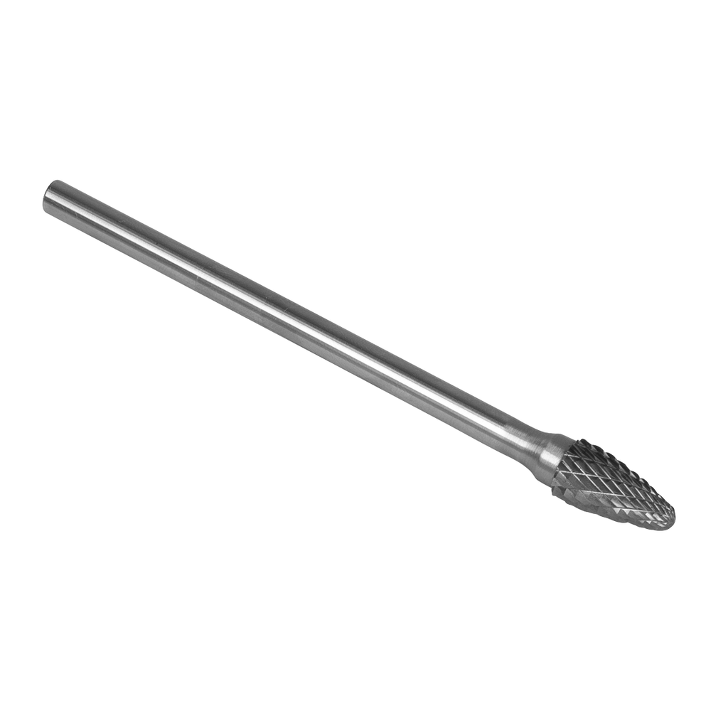 Extra-Long Arc Round Nose Tungsten Carbide Rotary Burr 10mm SDB05XL