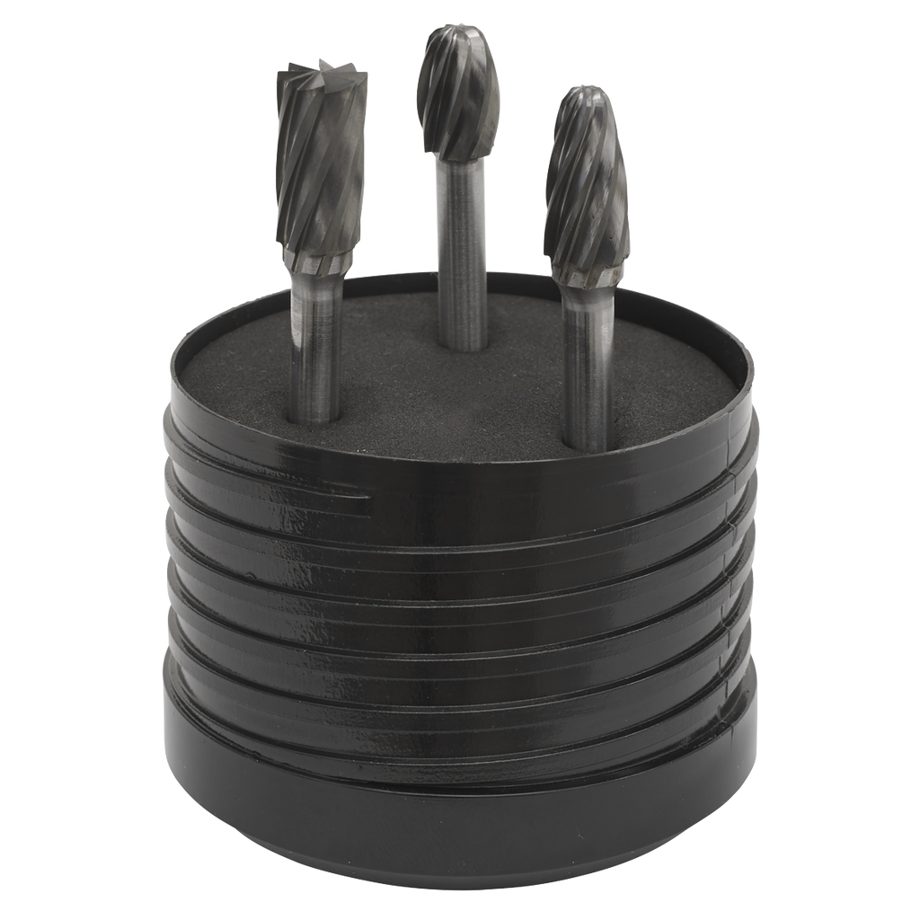 Tungsten Carbide Rotary Burr Set 3pc - Ripper/Coarse SDBCK3