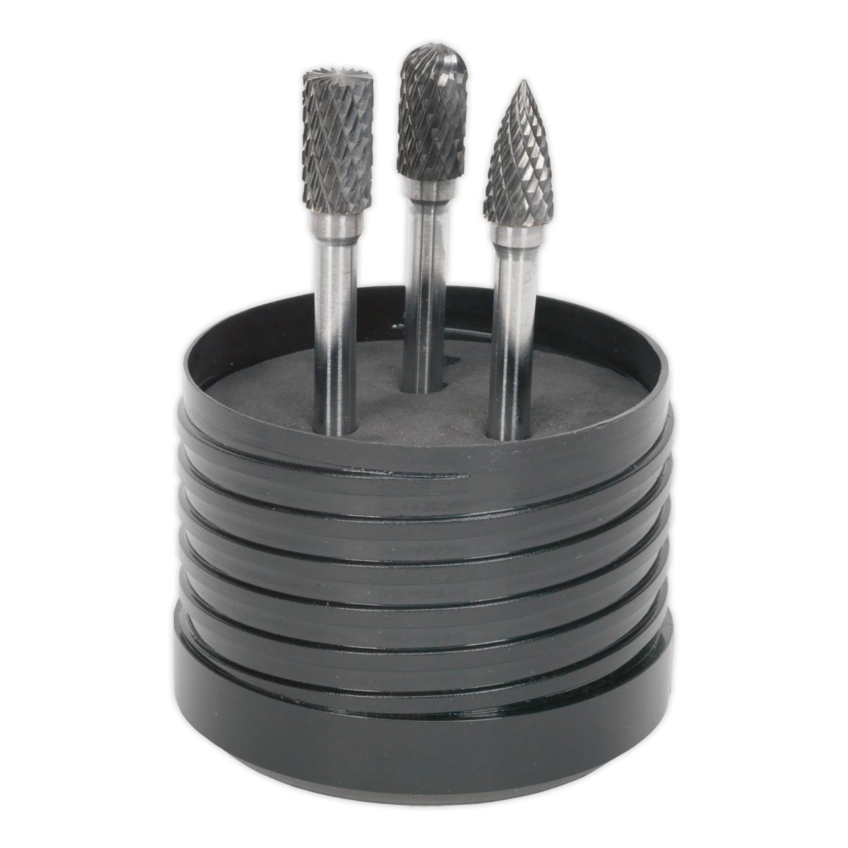 Tungsten Carbide Rotary Burr Set 3pc SDBK3