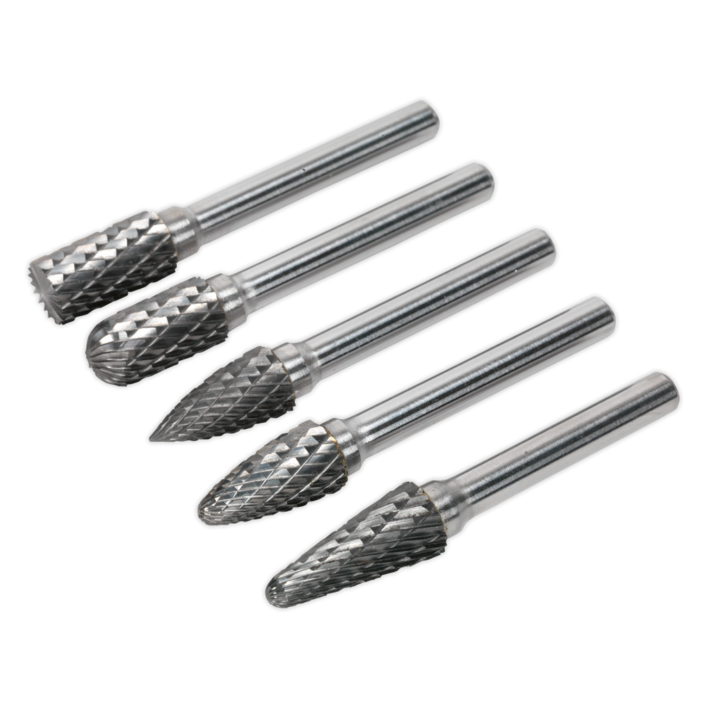 Tungsten Carbide Rotary Burr Set 5pc SDBK5