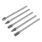 Extra-Long Tungsten Carbide Rotary Burr Set 5pc SDBK5XL
