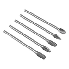 Extra-Long Tungsten Carbide Rotary Burr Set 5pc SDBK5XL