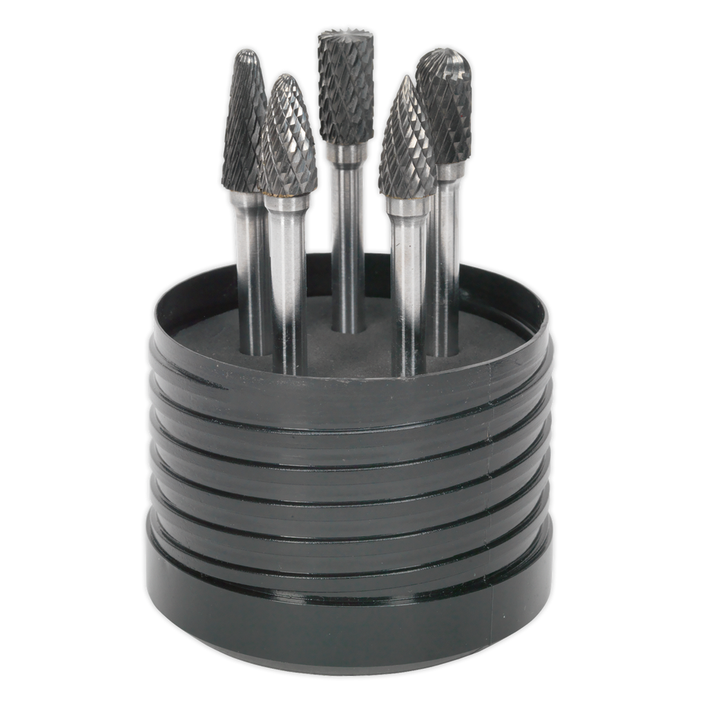 Tungsten Carbide Rotary Burr Set 5pc SDBK5