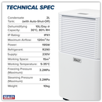 Dehumidifier with Laundry Mode 10L SDH102