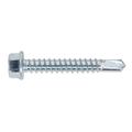 Zinc Plated Self-Drilling Hex Head Screw 5.5 x 38mm - Pack of 100 SDHX5538