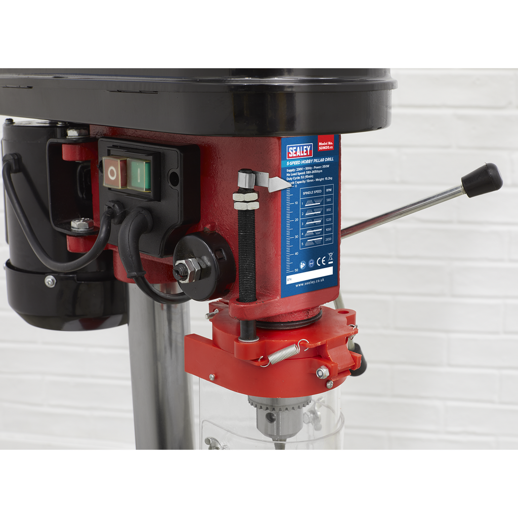 Bench Mounting Pillar Drill 5-Speed 350W/230V SDM30