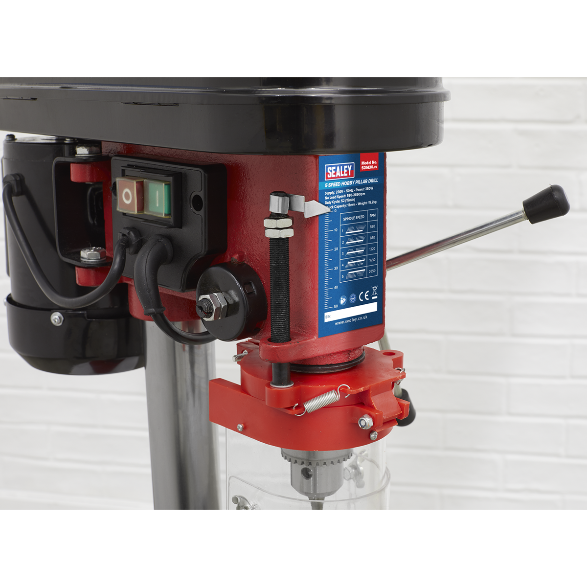 Bench Mounting Pillar Drill 5-Speed 350W/230V SDM30