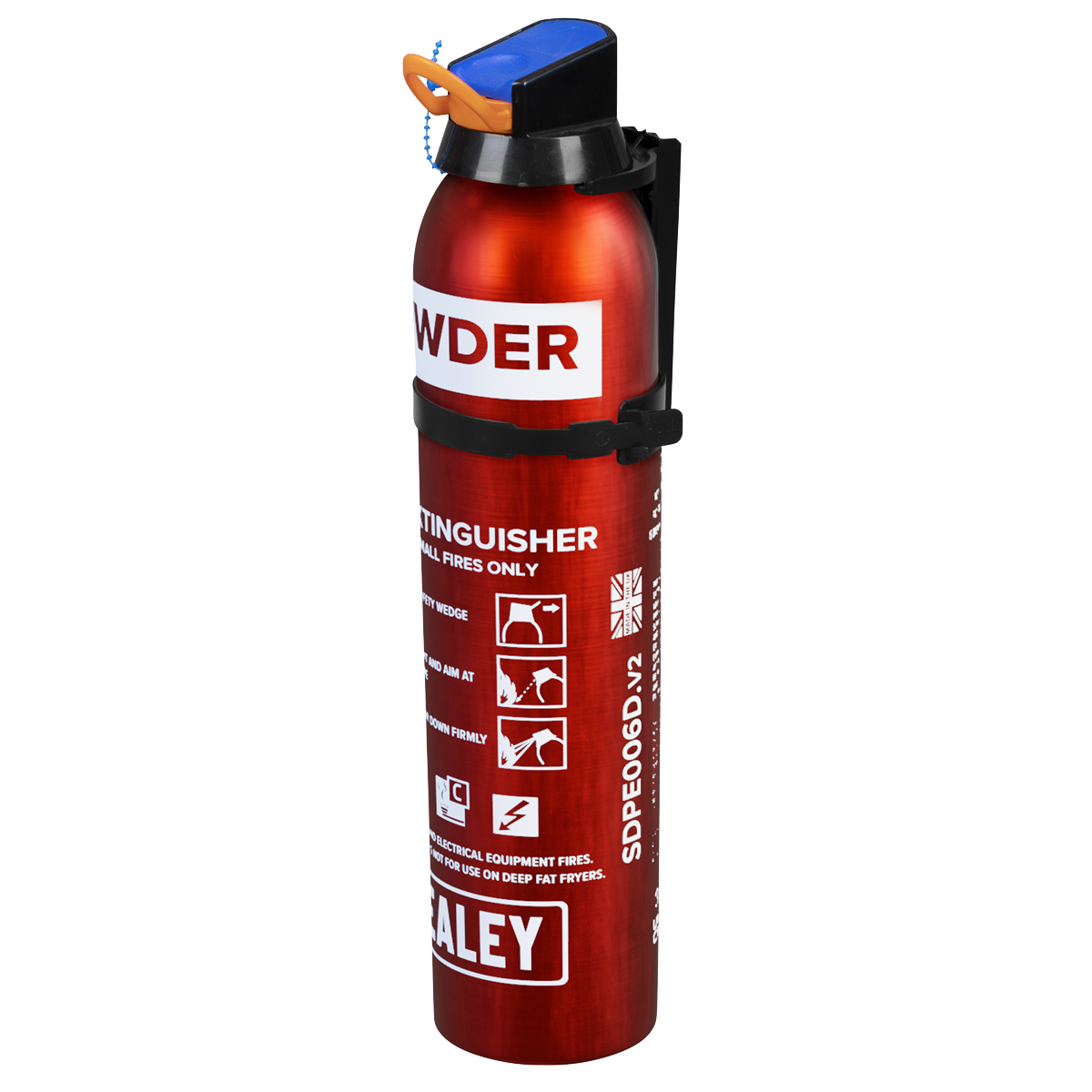 Disposable Dry Powder Fire Extinguisher 0.6kg SDPE006D