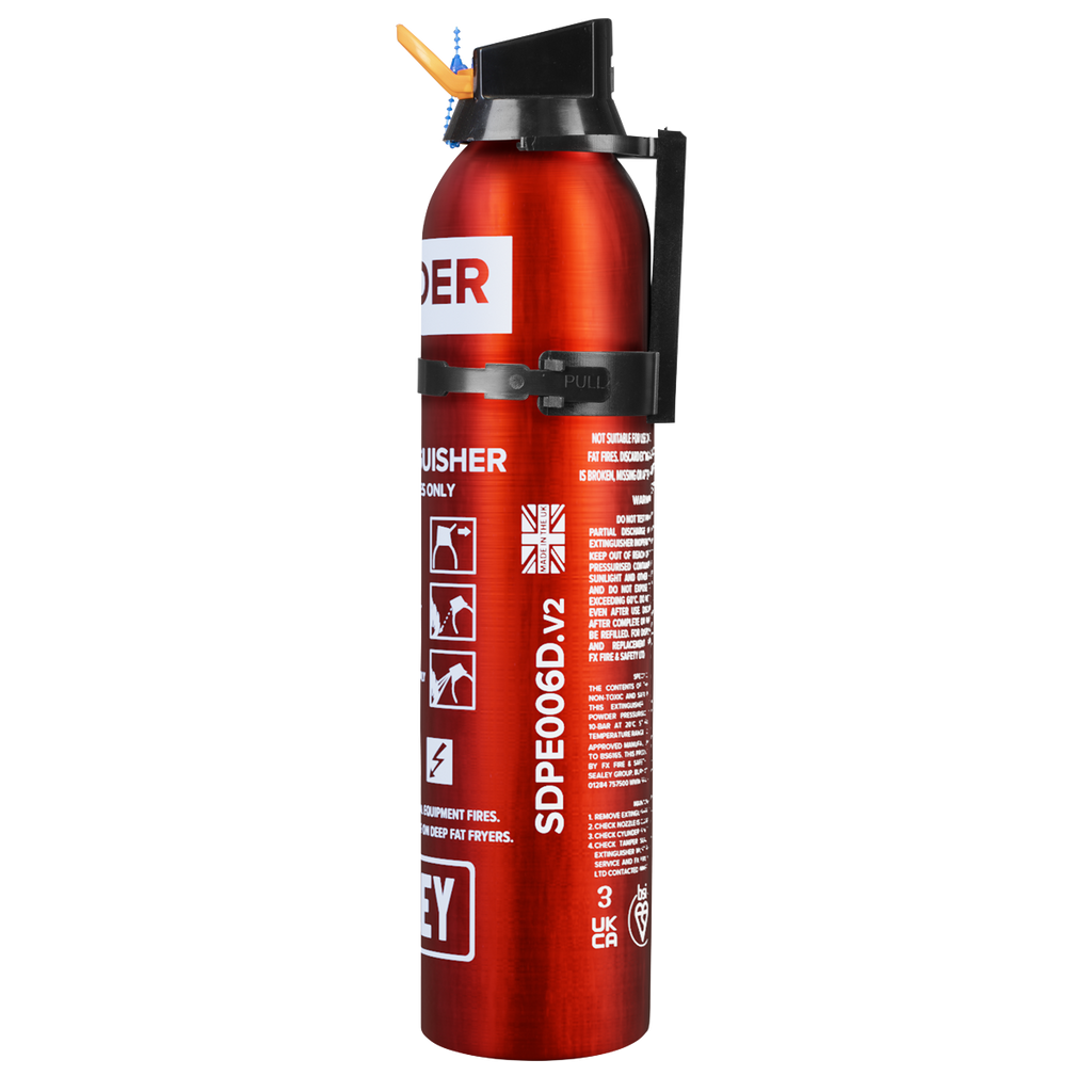 Disposable Dry Powder Fire Extinguisher 0.6kg SDPE006D