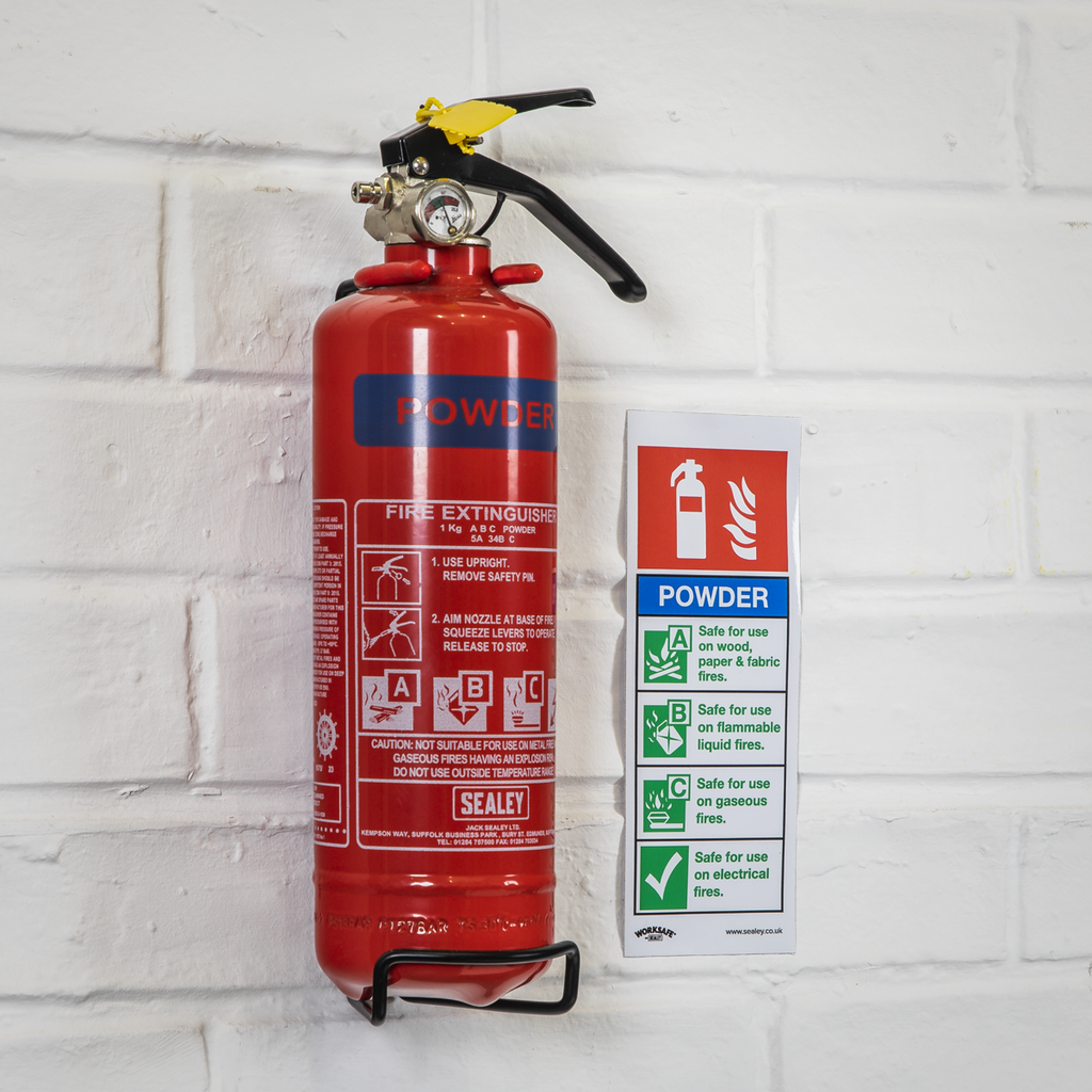 Dry Powder Fire Extinguisher 1kg SDPE01