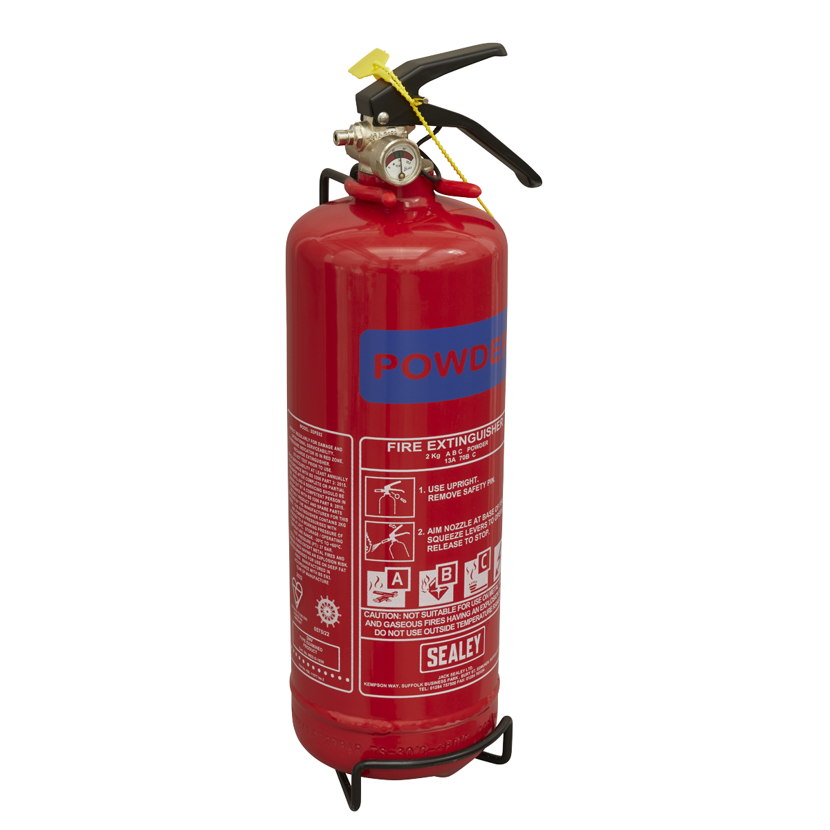 Dry Powder Fire Extinguisher 2kg SDPE02