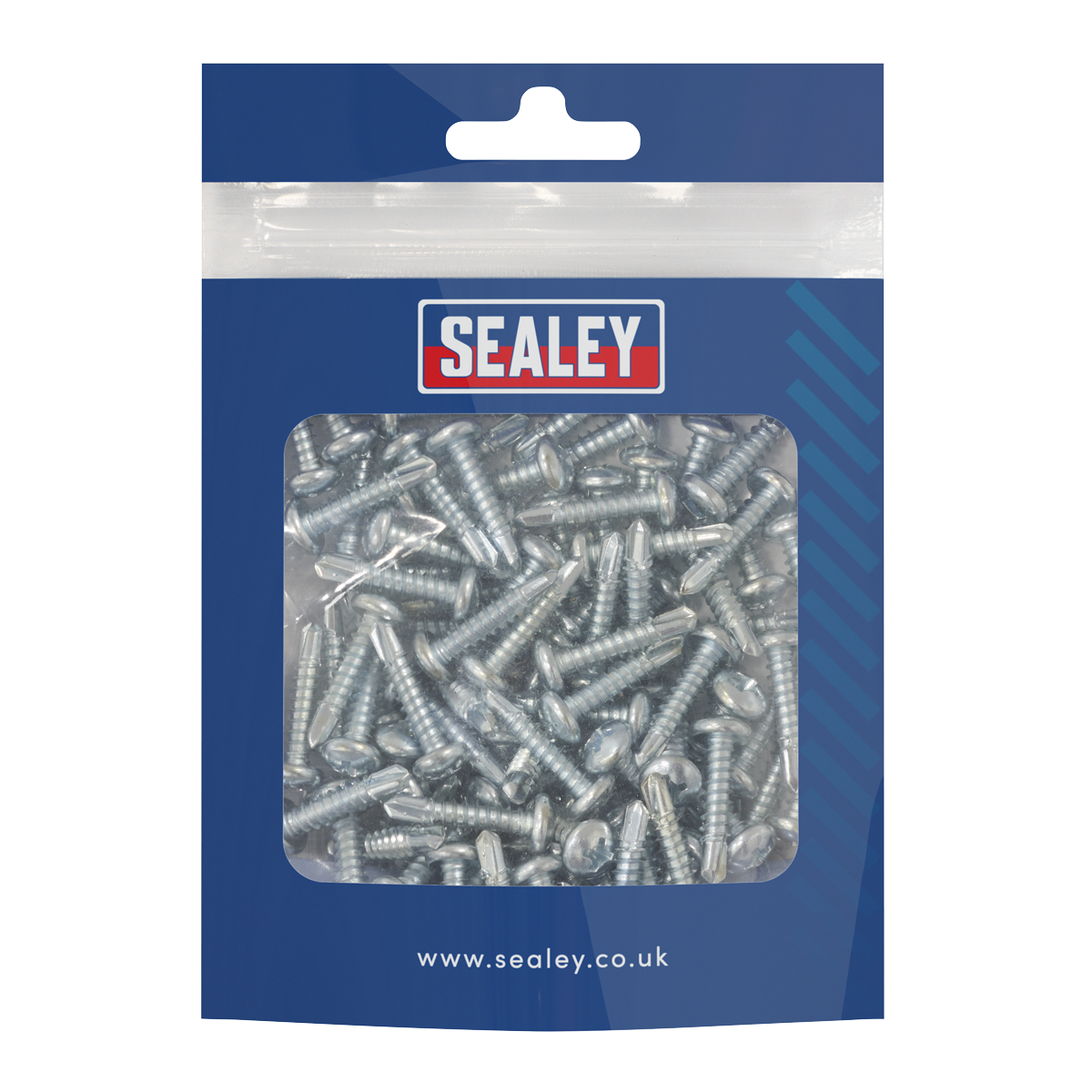 Zinc Plated Self-Drilling Pan Head Phillips Screw 4.2 x 19mm - Pack of 100 SDPH4219