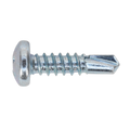 Zinc Plated Self-Drilling Pan Head Phillips Screw 4.8 x 19mm - Pack of 100 SDPH4819