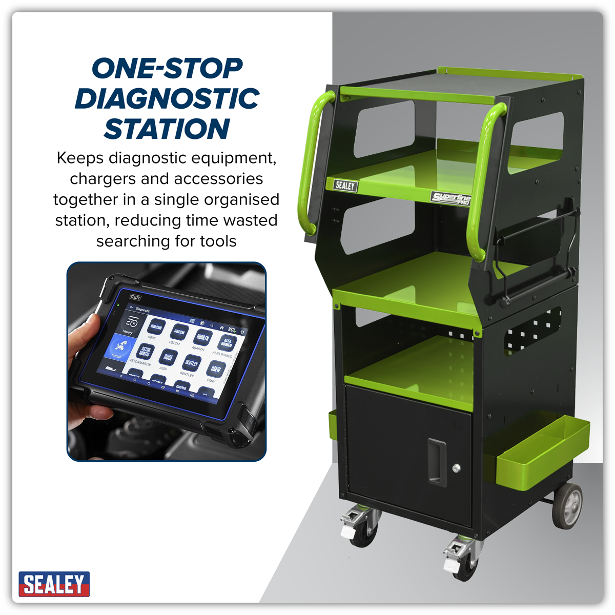 Diagnostic Support Station - Green SDS1G1