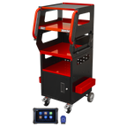 Diagnostic Tablet & Trolley - Red SDS1R