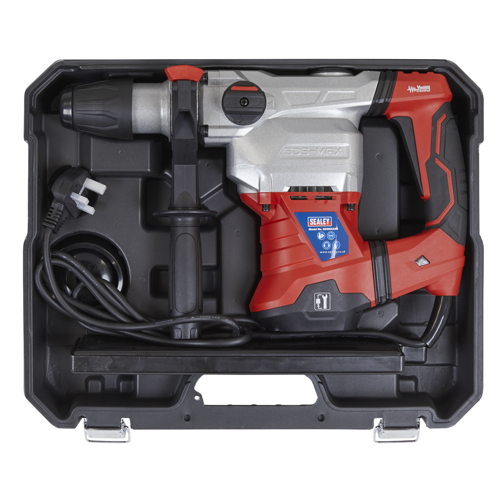 40mm SDS MAX Rotary Hammer Drill 1500W/230V SDSMAX40