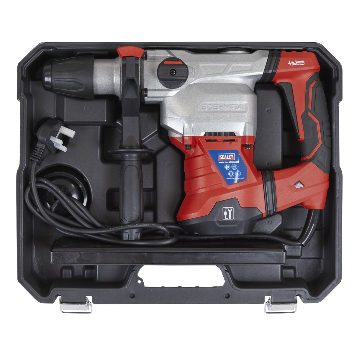 40mm SDS MAX Rotary Hammer Drill 1500W/230V SDSMAX40