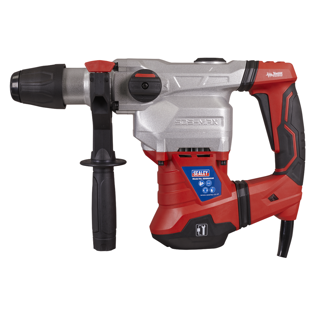 40mm SDS MAX Rotary Hammer Drill 1500W/230V SDSMAX40