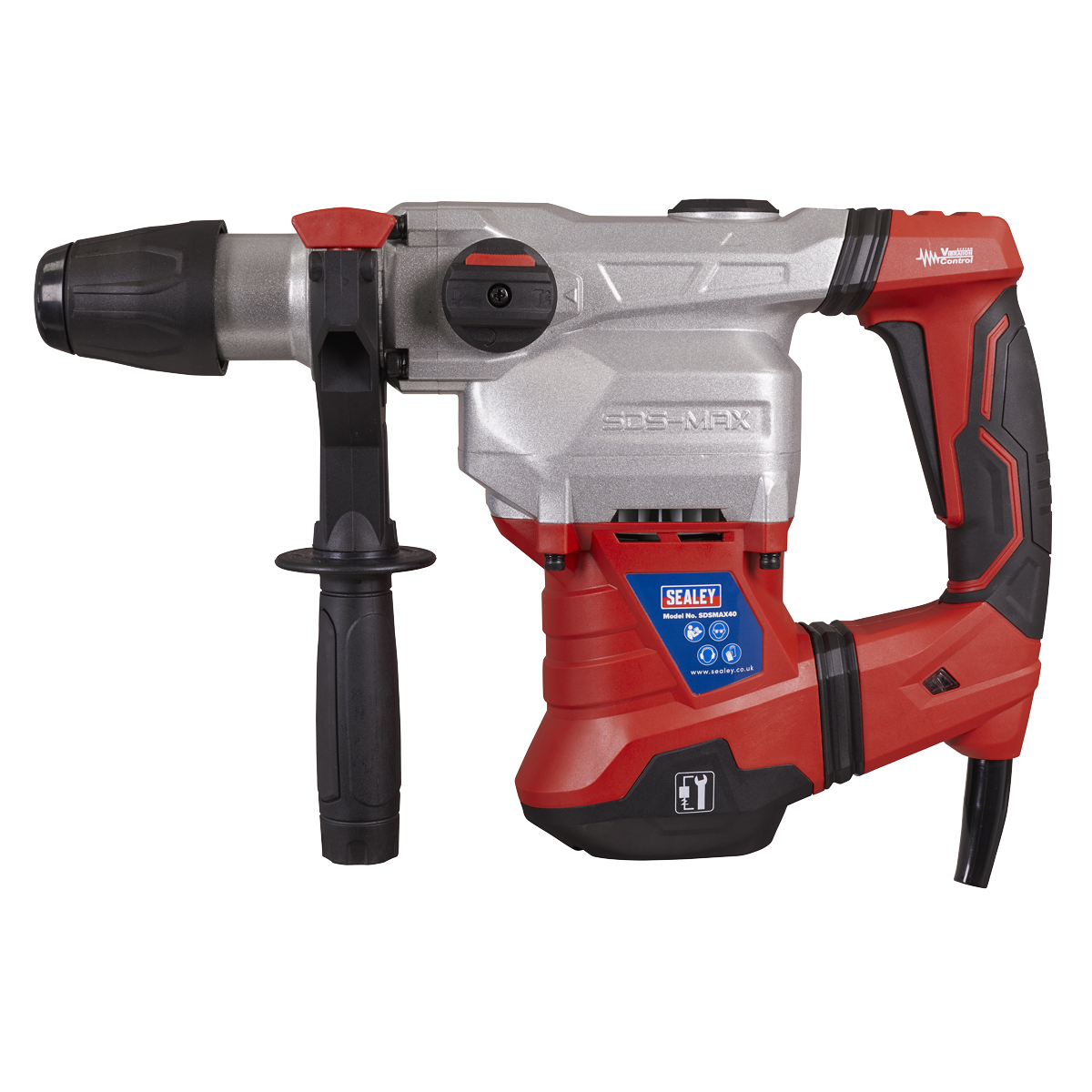 40mm SDS MAX Rotary Hammer Drill 1500W/230V SDSMAX40
