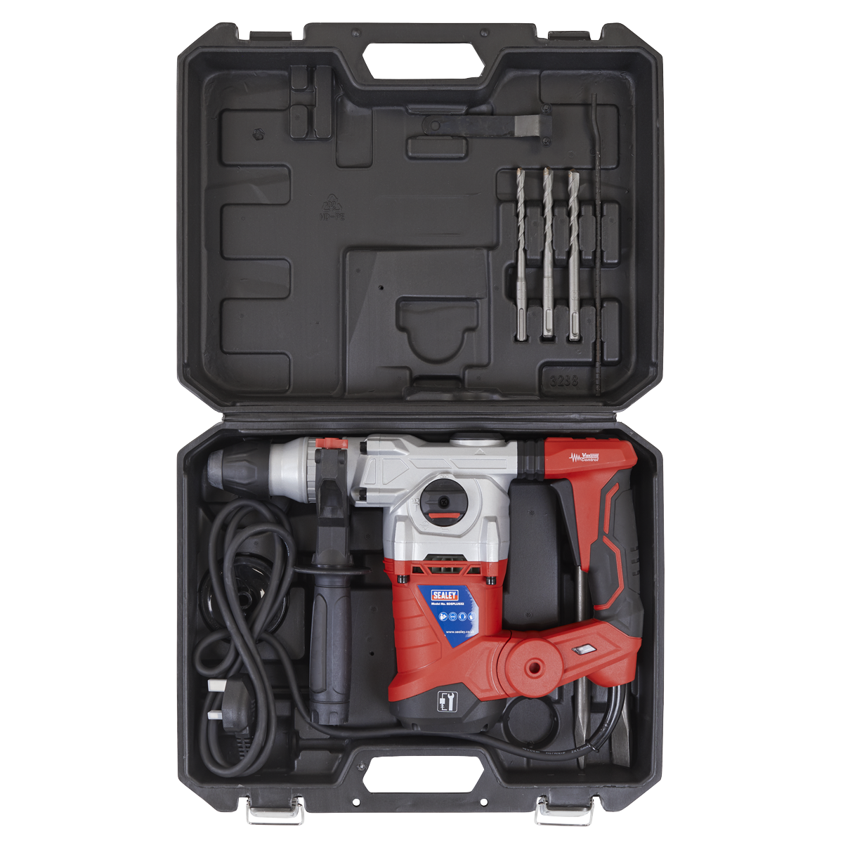 32mm SDS Plus Rotary Hammer Drill 1500W/230V SDSPLUS32