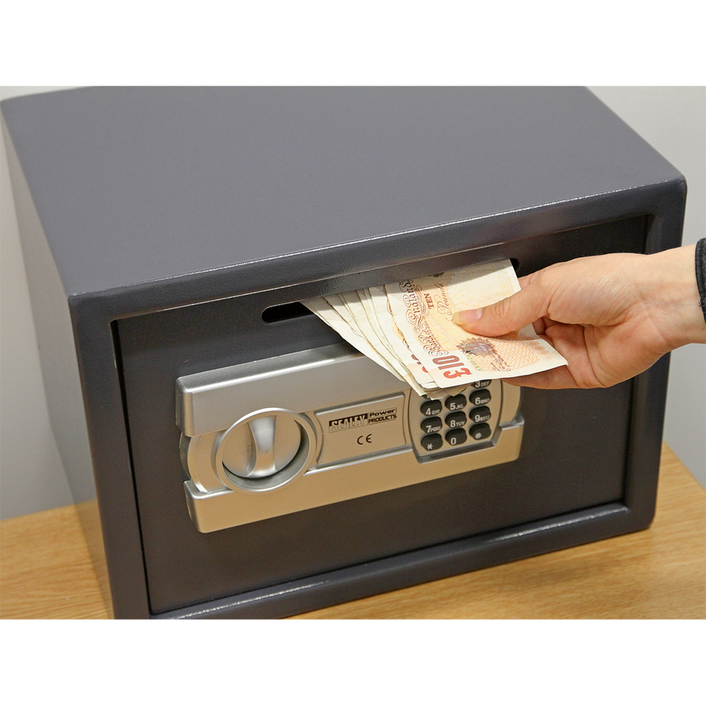Electronic Combination Security Safe with Deposit Slot 350 x 250 x 250mm SECS01DS