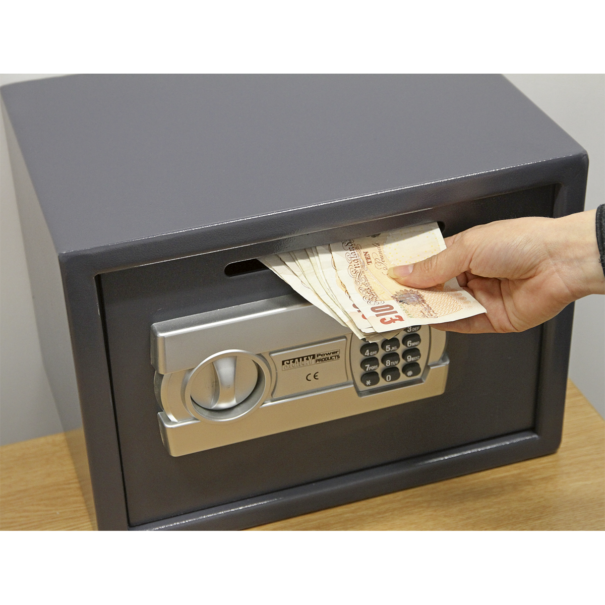 Electronic Combination Security Safe with Deposit Slot 350 x 250 x 250mm SECS01DS